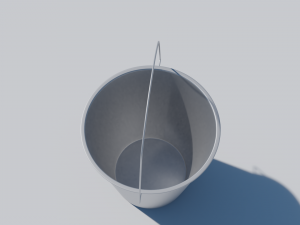 model of a bucket 3D Model