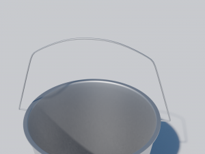 model of a bucket 3D Model