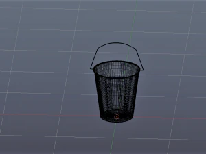 model of a bucket 3D Model