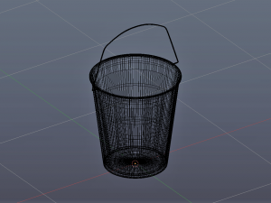 model of a bucket 3D Model