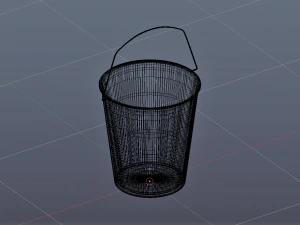 model of a bucket 3D Model