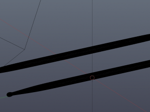 model of drum sticks 3D Model