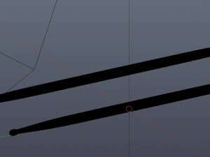 model of drum sticks 3D Model
