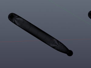 model of drum sticks 3D Model