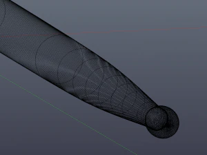 model of drum sticks 3D Model