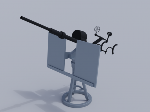 20mm anti-aircraft 3D 모델