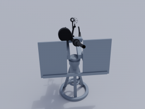 20mm anti-aircraft Modello 3D