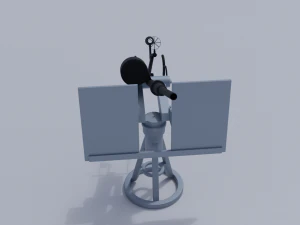 20mm anti-aircraft 3D Model