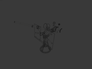 20mm anti-aircraft Modello 3D