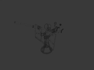 20mm anti-aircraft 3D Model