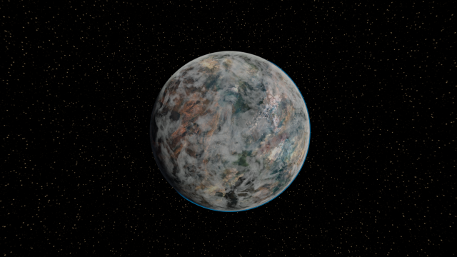 space hdr image of stars with planet CG Textures .c4d .max .obj .3ds .fbx .stl .blend 
