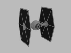tie fighter 3D 模型