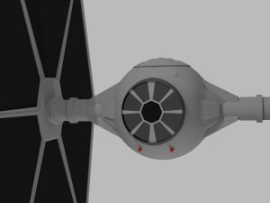 tie fighter 3D 模型