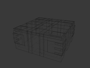 pack of sci-fi crates Modèle 3D