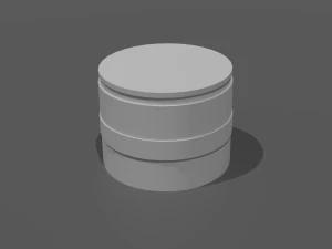 pack of sci-fi crates 3D Model