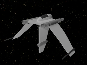 星球大战 - V-19 星际战斗机 3D 模型