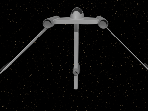 star wars - v-19 star fighter 3D Модель