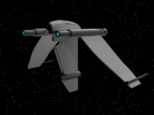 star wars - v-19 star fighter 3D Модель