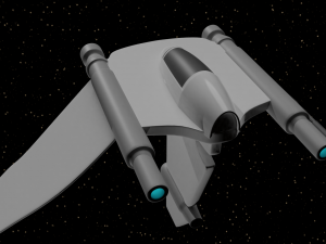 star wars - v-19 star fighter 3D Модель