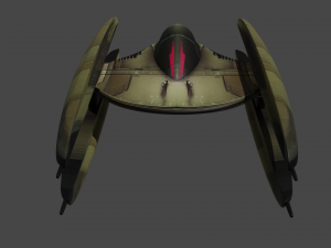 star wars - vulture droid 3D Model