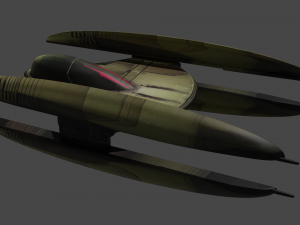 star wars - vulture droid 3D Model