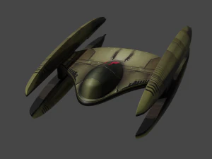 star wars - vulture droid 3D Model