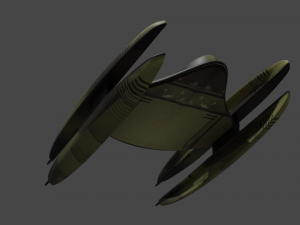 star wars - vulture droid 3D Model