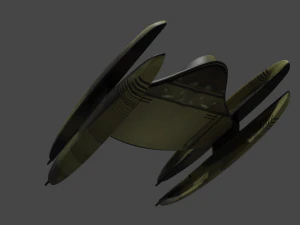 star wars - vulture droid 3D Model