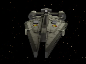 star wars - crucero ligero rep&uacute;blica Modelo 3D