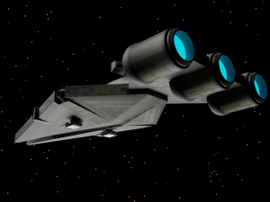 star wars - republic light cruiser 3D 模型