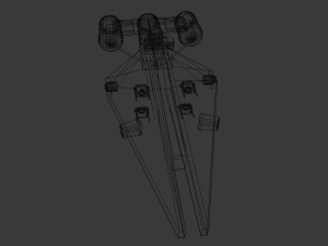 star wars - republic light cruiser 3D 模型