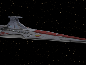 star wars - venator cruiser Modelo 3D