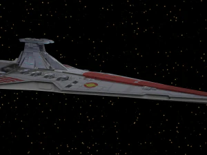 star wars - venator cruiser 3D Model