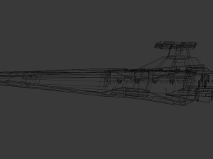 star wars - venator cruiser Modelo 3D