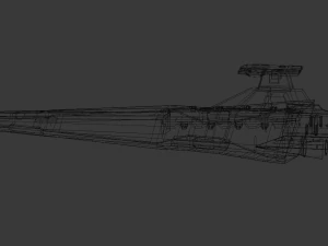 star wars - venator cruiser 3D Model