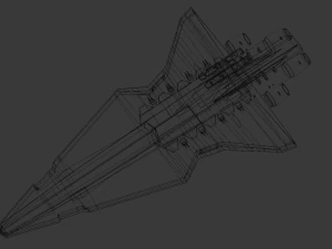 star wars - venator cruiser 3D Model