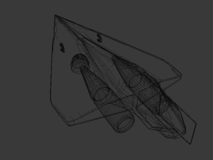 star wars - delta 7 jedi fighter 3D Model