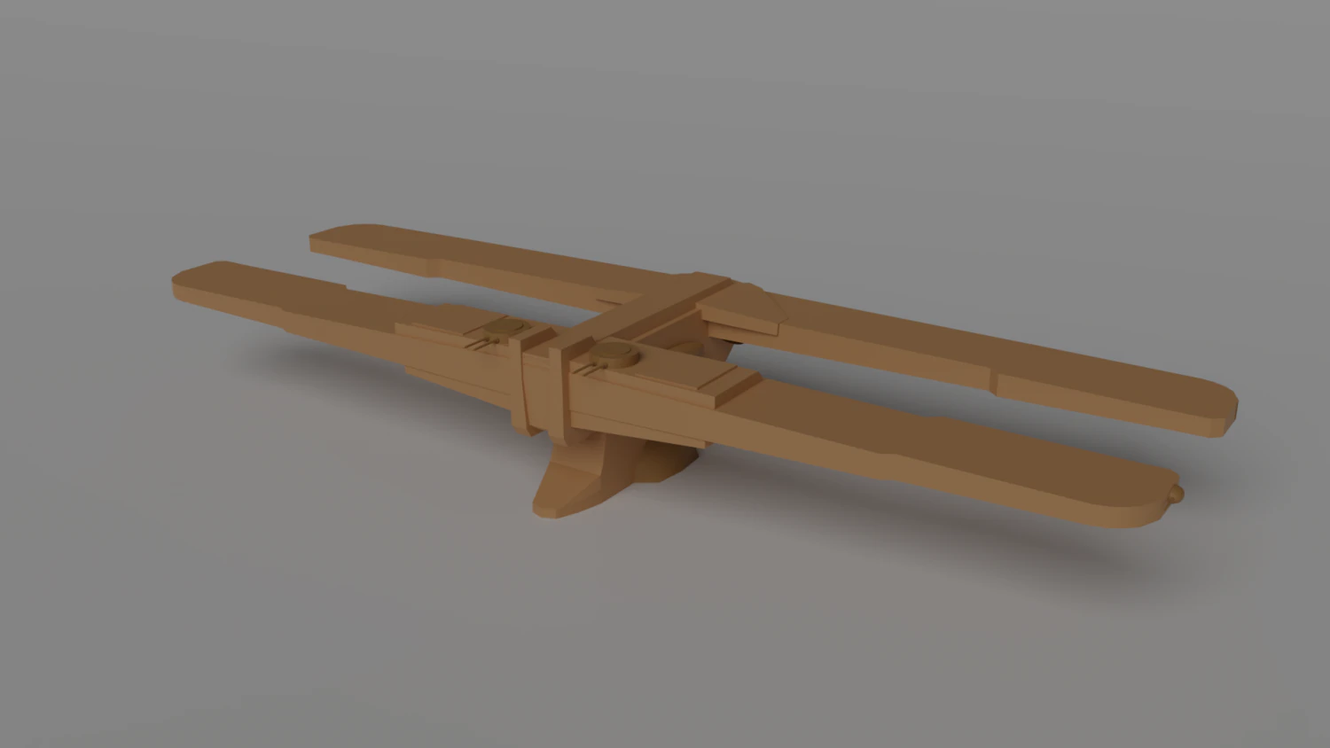 star wars - droid landing craft 3D Model .c4d .max .obj .3ds .fbx .stl .blend