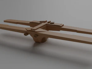 star wars - droid landing craft 3D Model