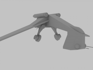 star wars - low altitude assault transport carrier 3D 모델