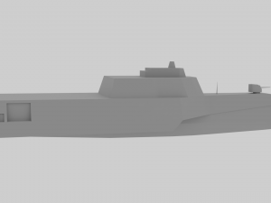 uss independence lcs-2 3D Model