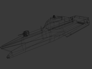 uss independence lcs-2 3D Model