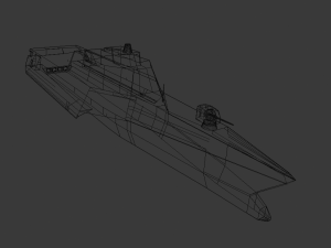 uss independence lcs-2 3D Model