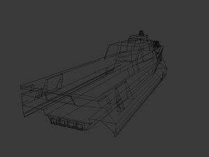 uss independence lcs-2 3D Model