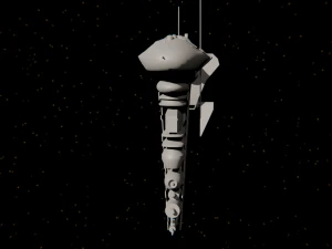 star wars - rebel cruiser 3D Model