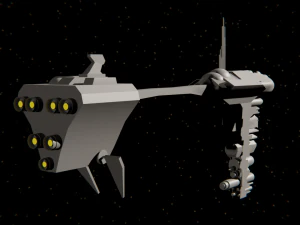 star wars - rebel cruiser 3D Model
