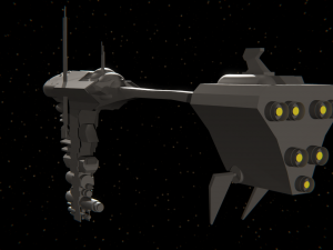star wars - rebel cruiser 3D Модель