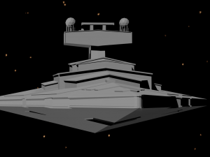 star wars - star destroyer 3D 모델