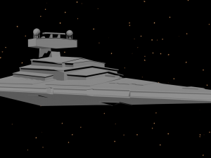star wars - star destroyer 3D Модель