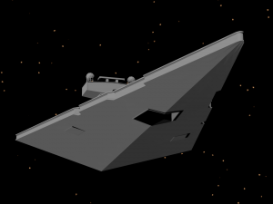 star wars - star destroyer 3D Модель